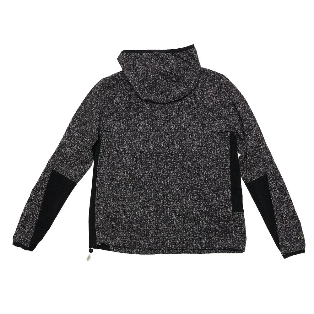 OUTDOOR VOICES Slipstream Jacket Women's XS Black‎ White Space Dye Full Zip Hood